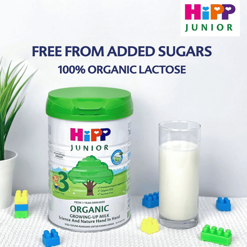 organic growing up milk for children