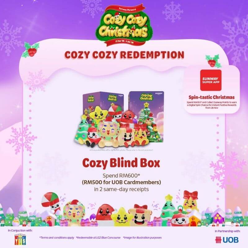 Sunway Pyramid Cozy Cozy Christmas