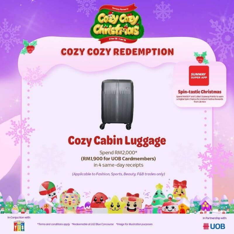 Sunway Pyramid Cozy Cozy Christmas
