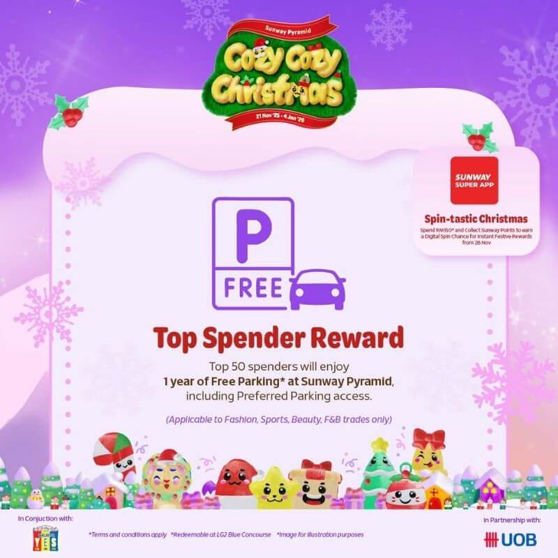 Sunway Pyramid Cozy Cozy Christmas