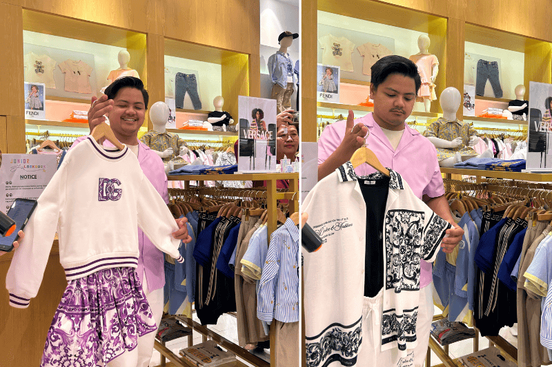 fashion showcase designer clothing for younger children and babies