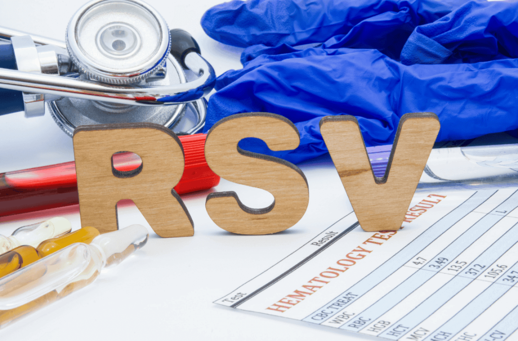 image of letters RSV on doctors letter