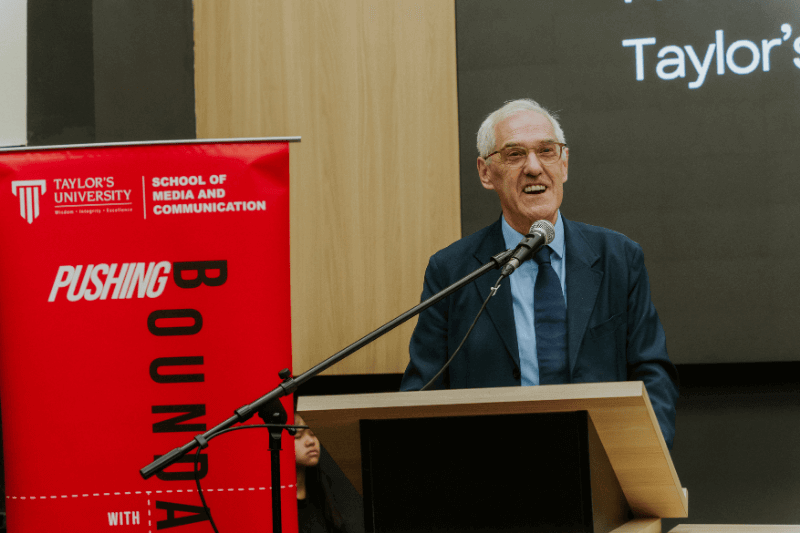 Professor Barry Winn, Vice-Chancellor and President of Taylor’s University