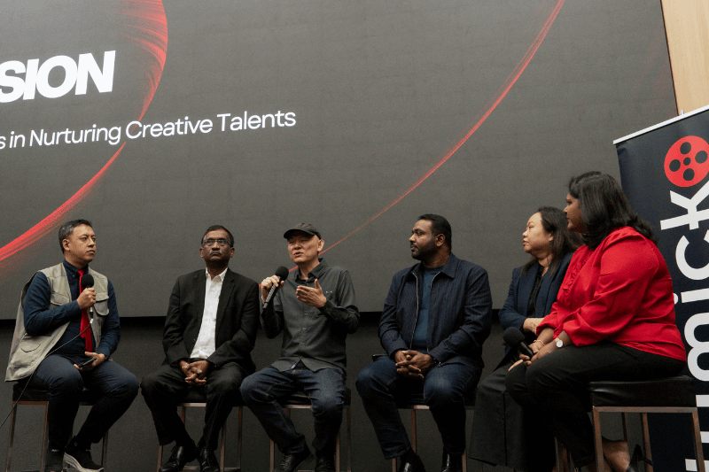 image of round table between academia