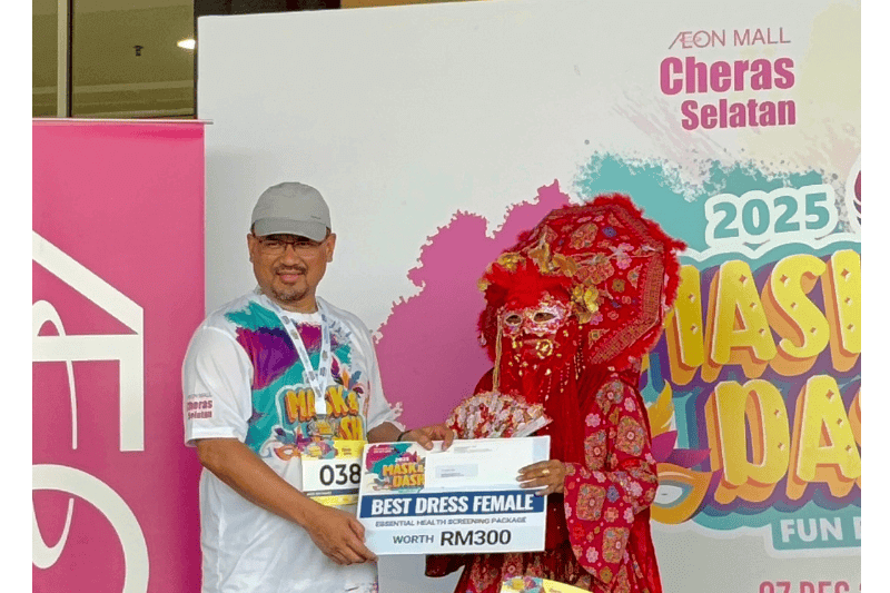 mask theme fun run in selangor malaysia
