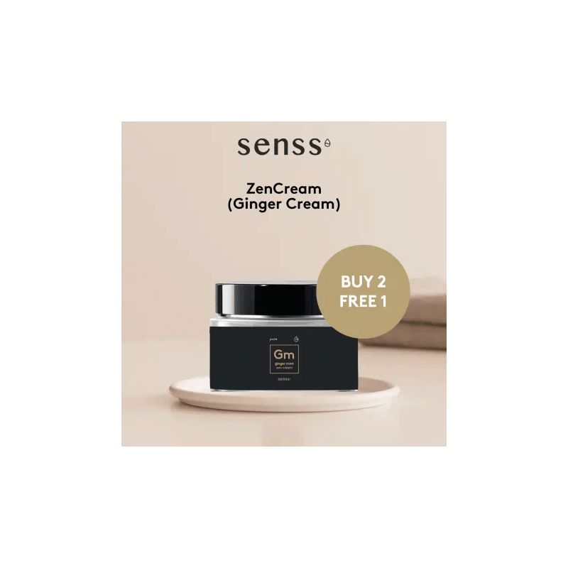Mother’s Day senss ginger mint zen cream