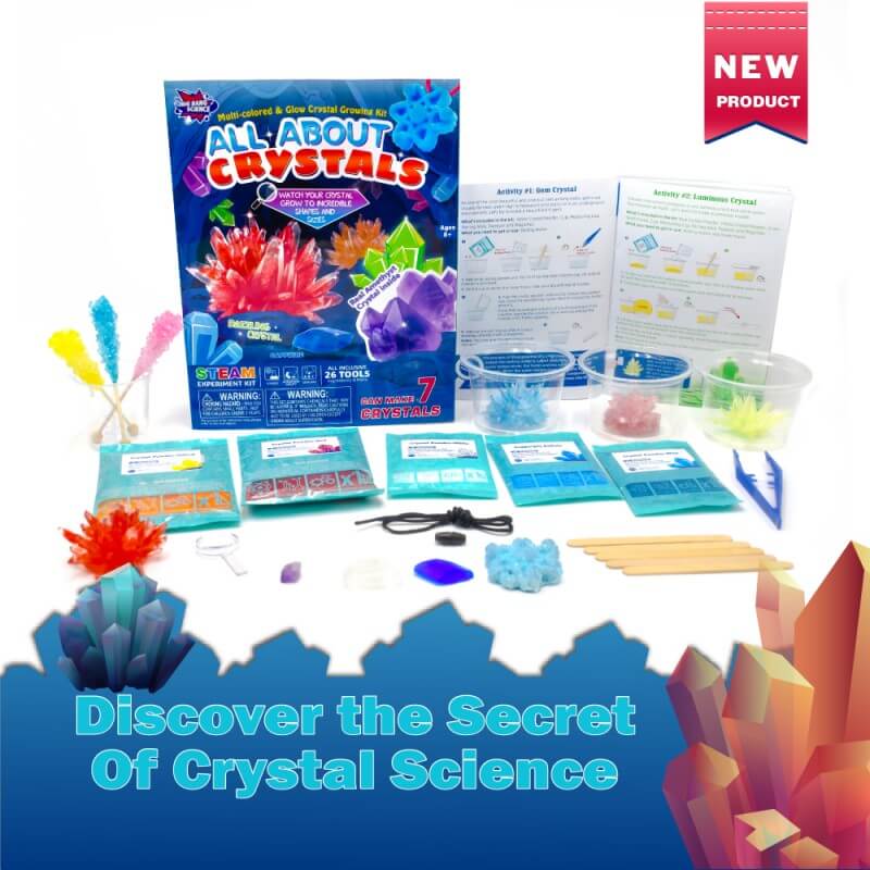 toys science kit crystals