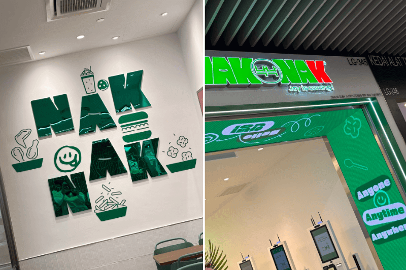 Naknak halal eateries logo