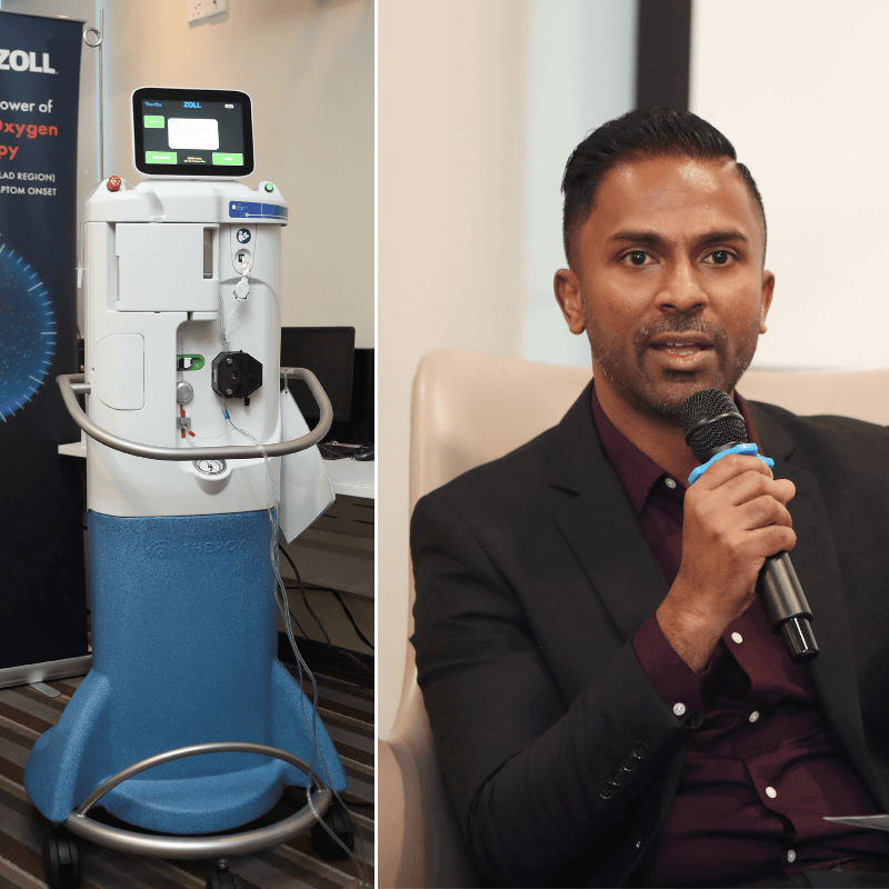 SuperSaturated Oxygen (SSO₂) machine medical appliance