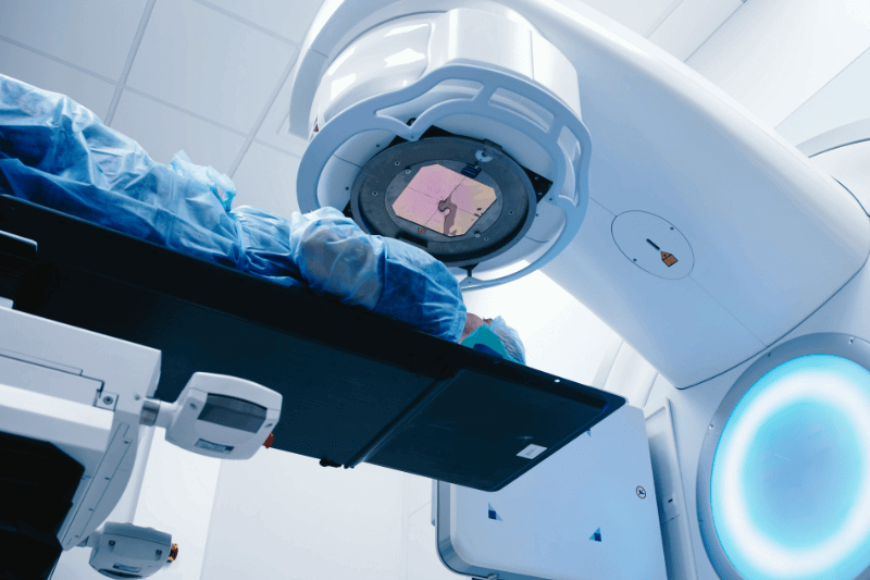 Radiation Theraphy Concepcion of medical technology and theropy for cancer patients.