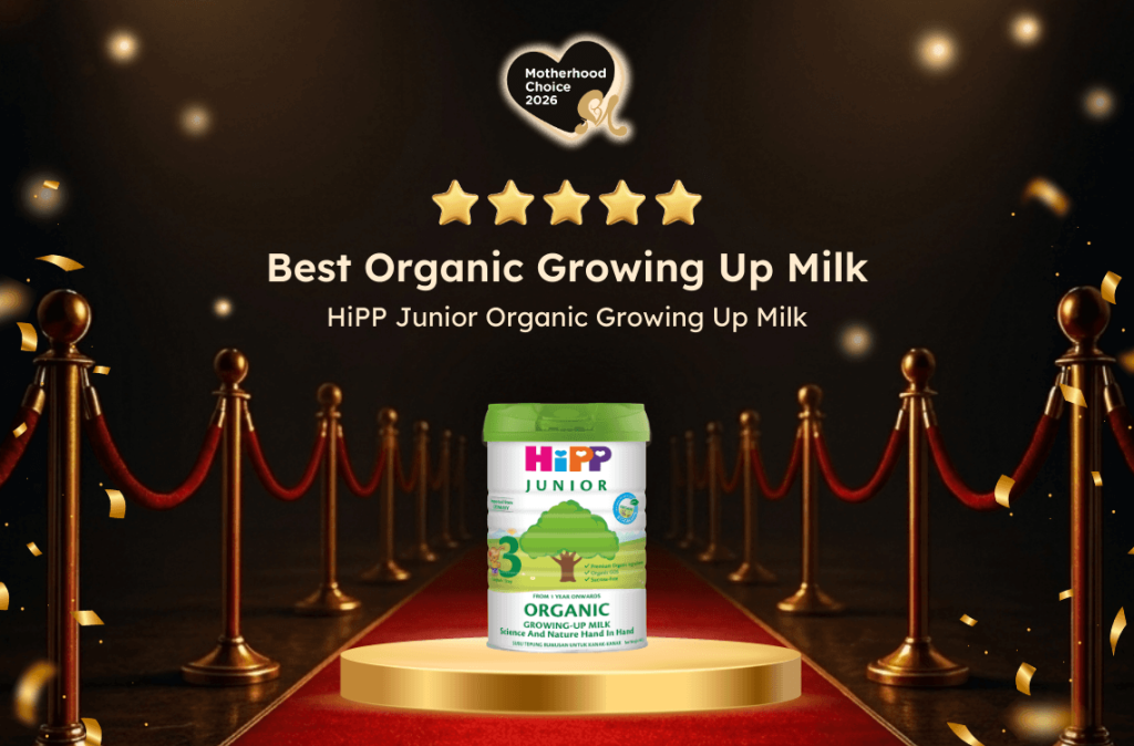 Motherhood Choice Awareds 2026 HiPP Organic Growing Up Milk