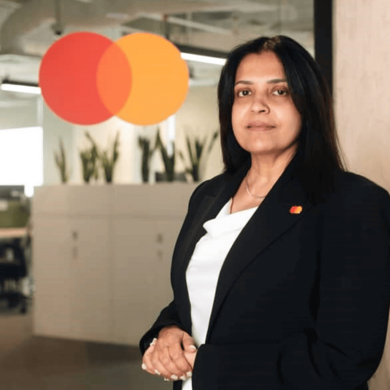 PIC profile shot for Ms Beena Mastercard