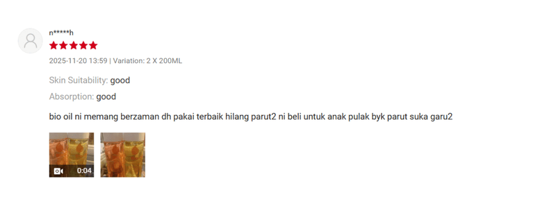 bio oil testimonials