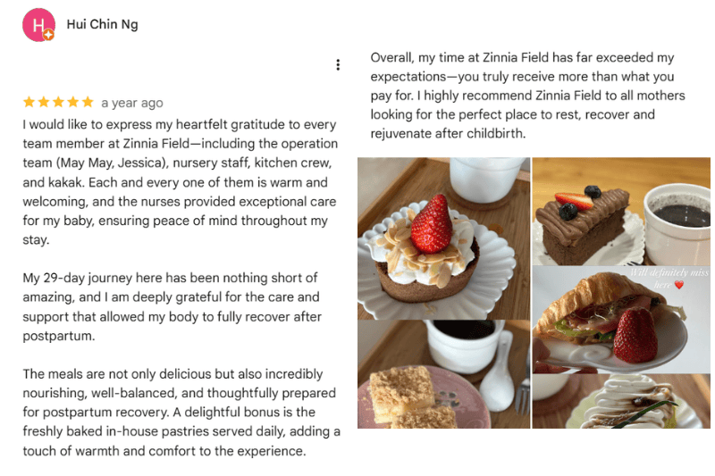 Zinnia Fields Testimonials