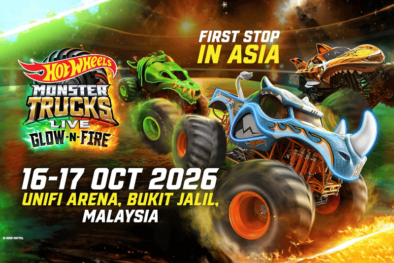hot wheels monster truck kv bukit jalil arena