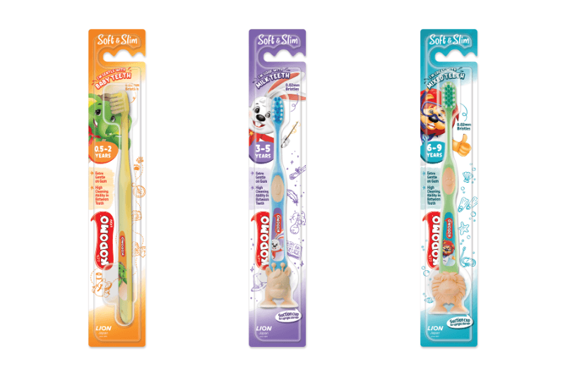 kodomo lion toothpaste