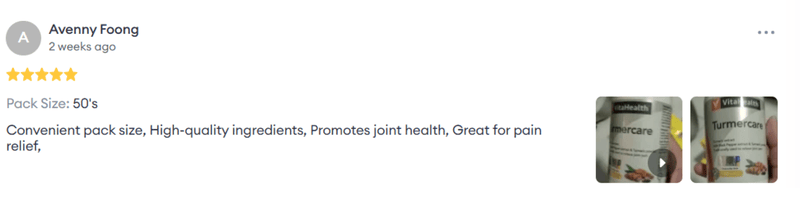 vitahealth testimonial