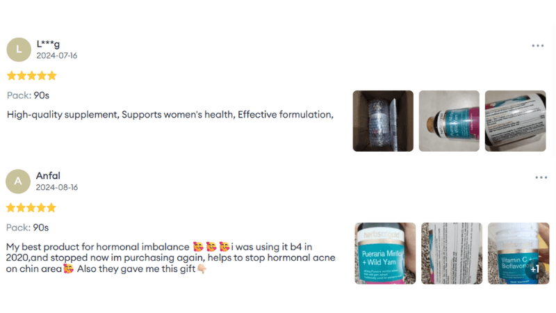 Herbs of Gold Pueraria Mirifica + Wild Yam