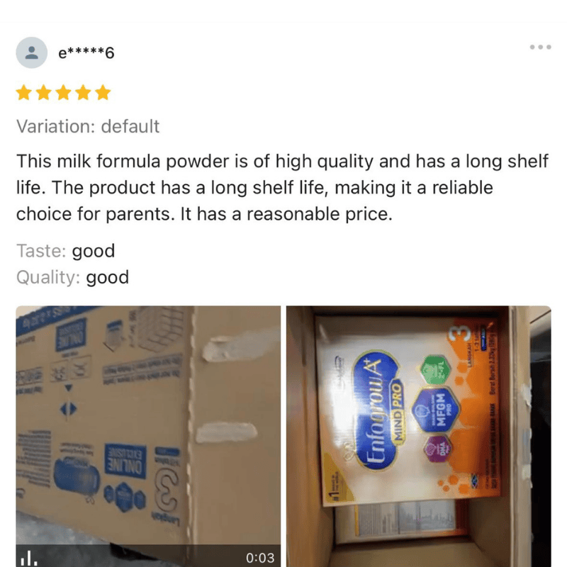 Enfagrow A+ Mindpro Testimonials Parents Trust