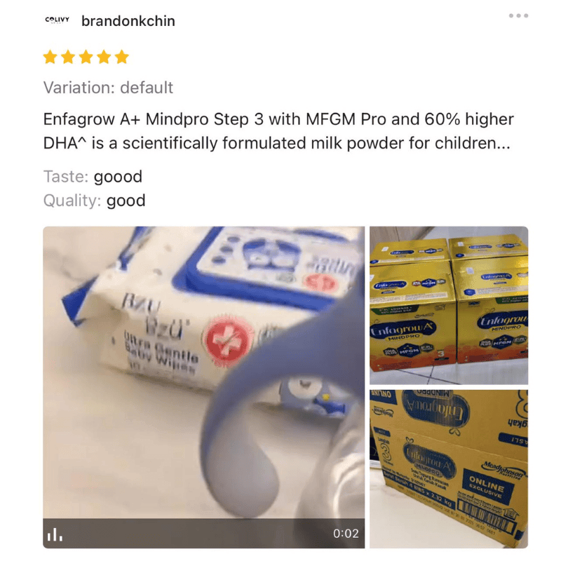 Enfagrow A+ Mindpro Testimonials Parents Trust