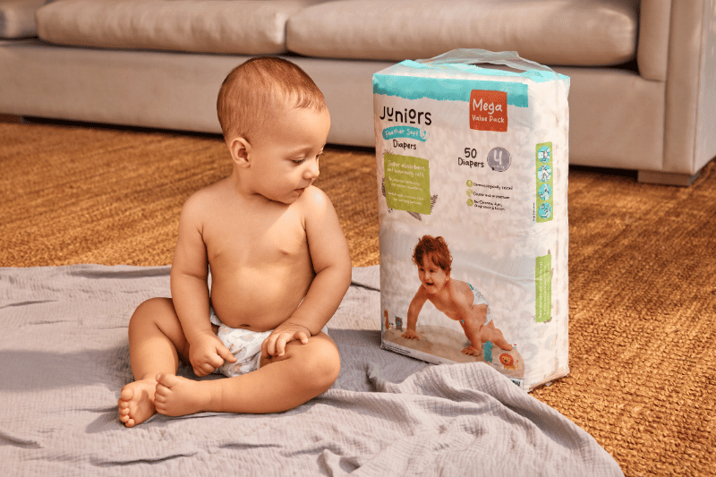 juniors feather soft diaper