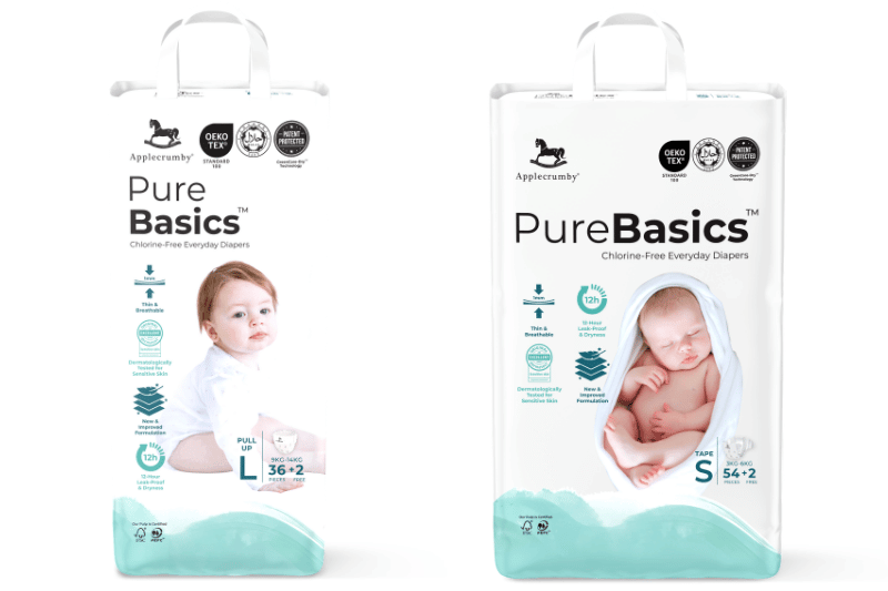 applecrumby purebasics diapers
