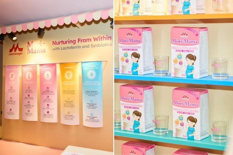 morinaga mori mama product launch