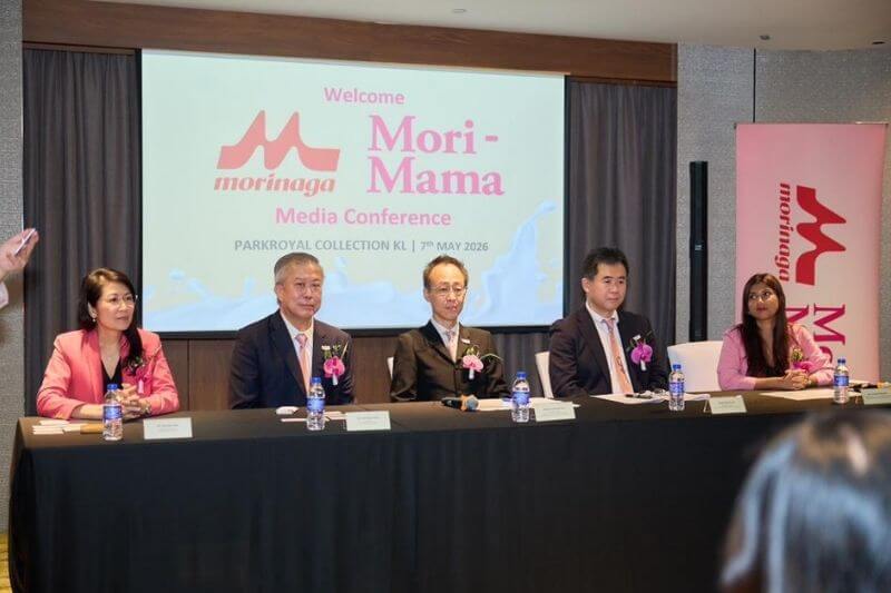 morinaga mori mama product launch