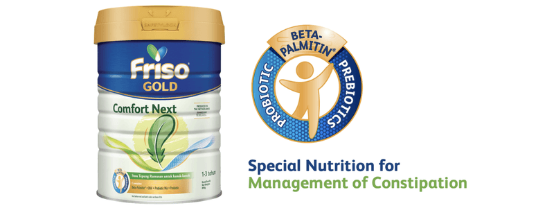 friso gold comfort next constipation in children
