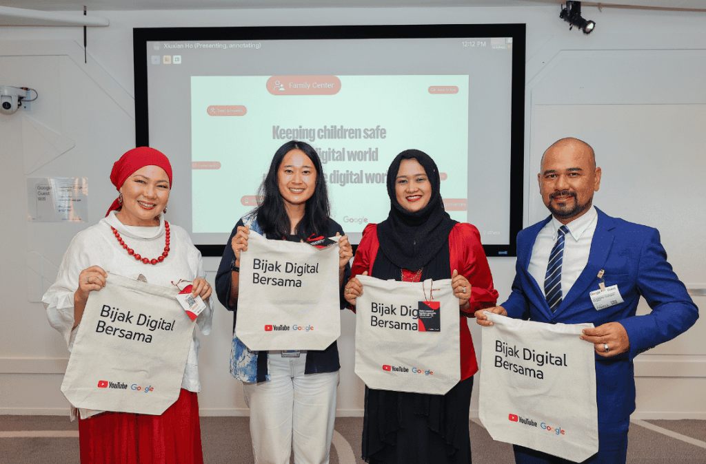 Google and Youtube event collaboration on promoting a safer online space