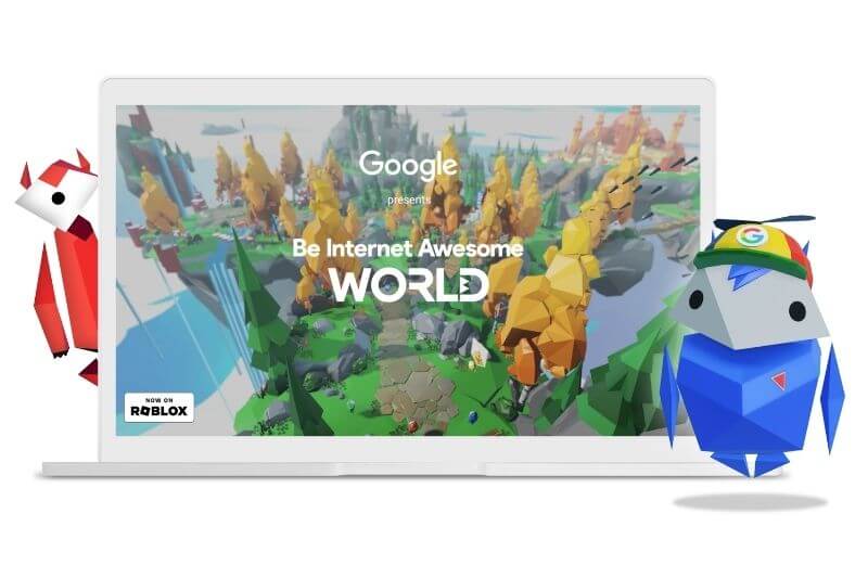 Google Be Internet Awesome World KV