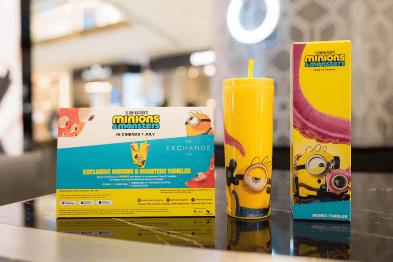 exclusive merchandise minion tumbler trx school holiday gifts