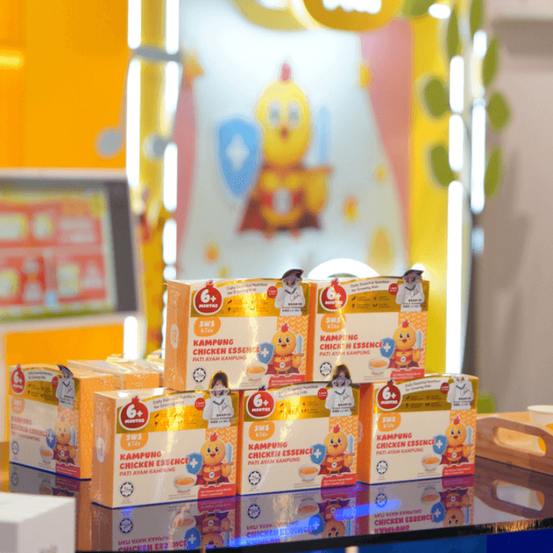 SWS Kids children chicken essence launch