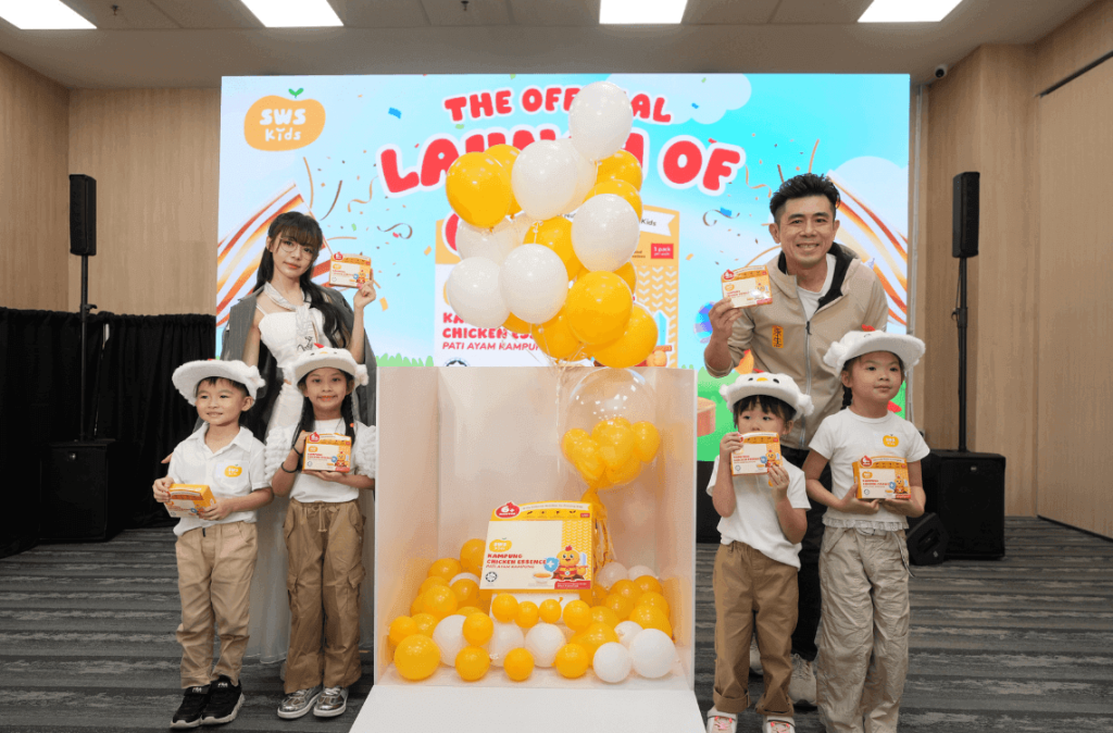 SWS Kids children chicken essence launch