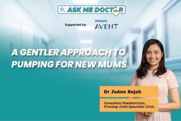 expert doctor on front kv cover discussing breastfeeding