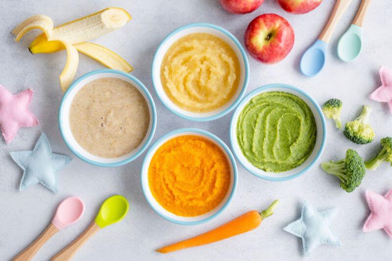 baby puree solid food starters
