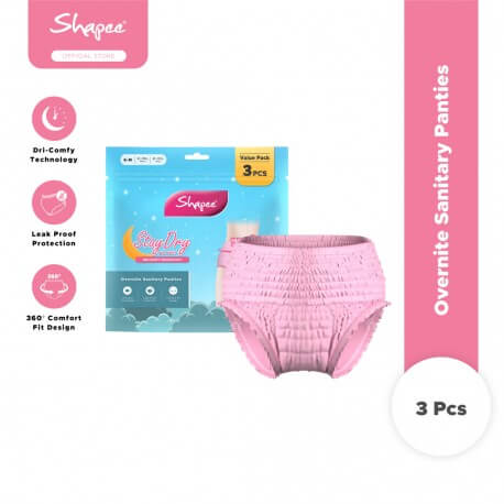 Shapee Overnite Sanitary Pants for postpartum use