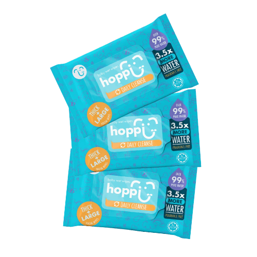Hoppi Baby Wipes Daily Cleanse