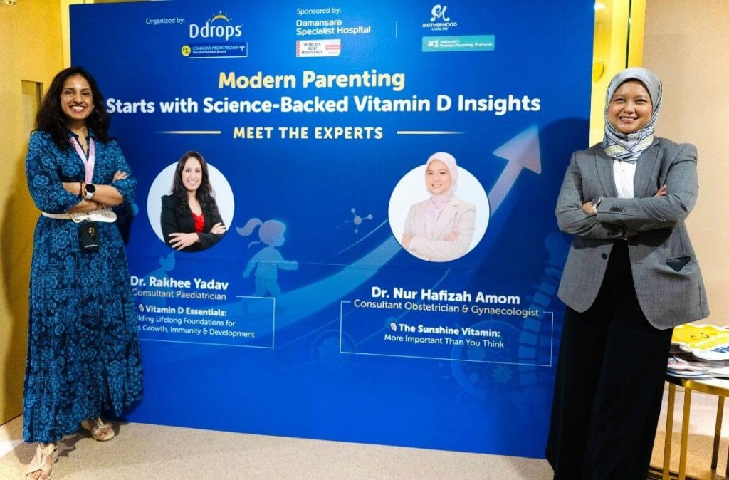 Vitamin D Drops Backdrop Parenting Forum Event