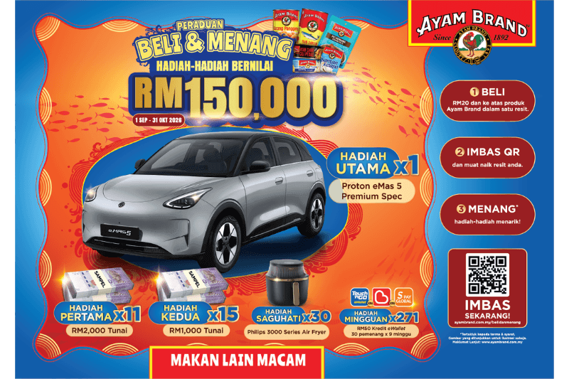 Ayam Brand Sardine 2026 Nationwide contest