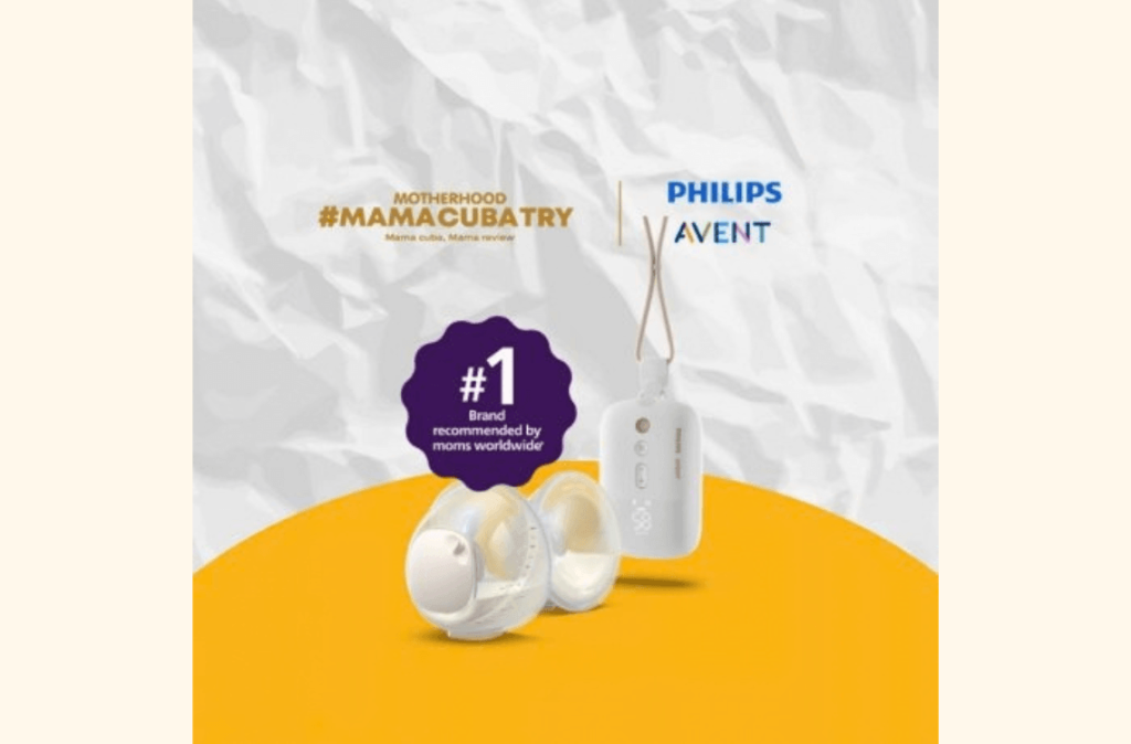 Philips Avent Hands-Free Double Breast Pump Mamacubatry