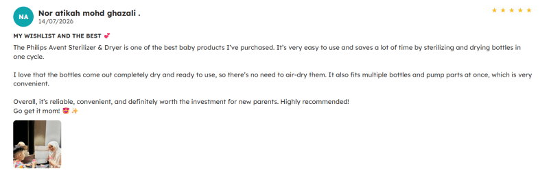 Philips Avent Sterilizer & Dryer Premium Mamacubatry review