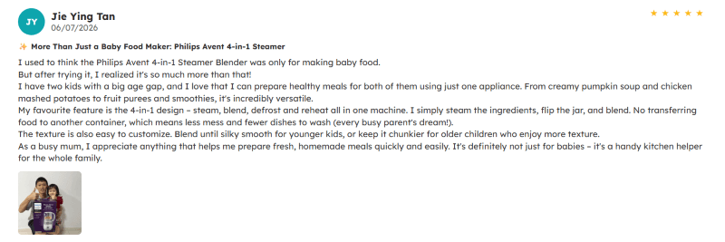 Philips Avent 4-in-1 Steamer Blender Mamacubatry review