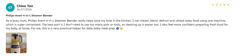 Philips Avent 4-in-1 Steamer Blender Mamacubatry review