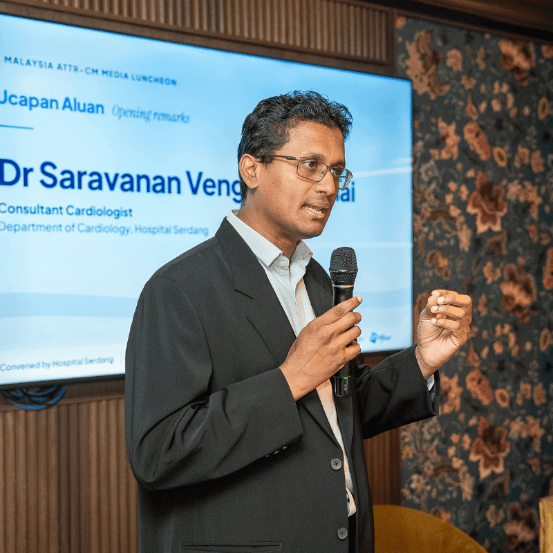 Dr Saravanan Vengadesa Pillai discusses ATTR-CM awareness and symptom recognition