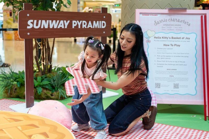 Hello Kitty Basket of Joy Sunway Pyramid Campaign