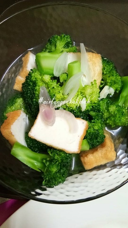 menu berpantang sup brokoli