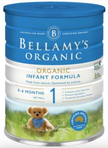 Bellamy-Stage 1 Organic Infant Formula From 0-6 Months 900g