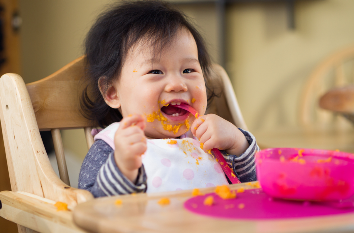 makanan pertama bayi solid foods