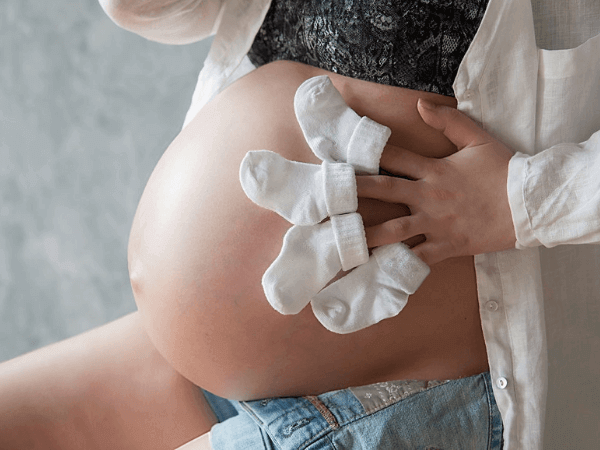 bentuk perut hamil kembar
